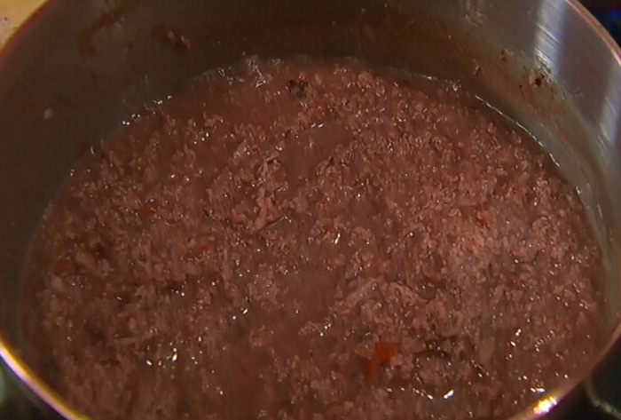 Паста болоньезе с красным вином 