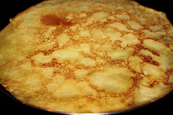 Нежные блины на белках