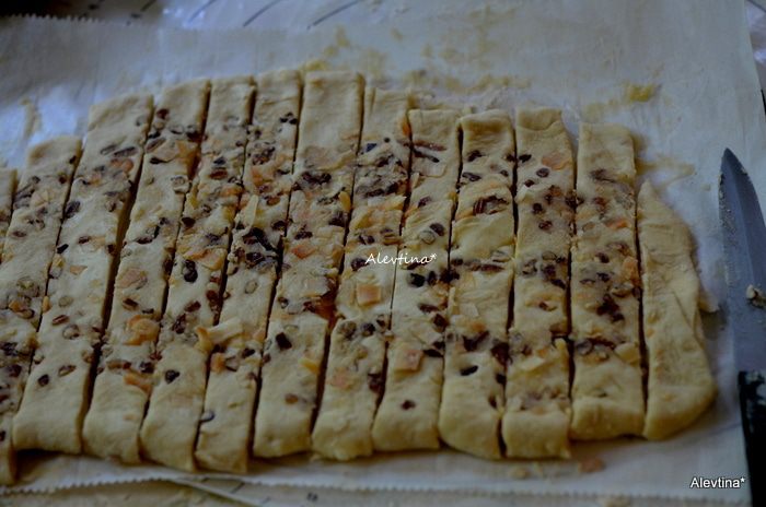 Масляные ореховые палочки