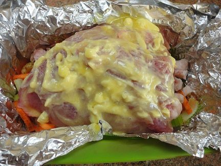 Мясная трапеза с аджикой