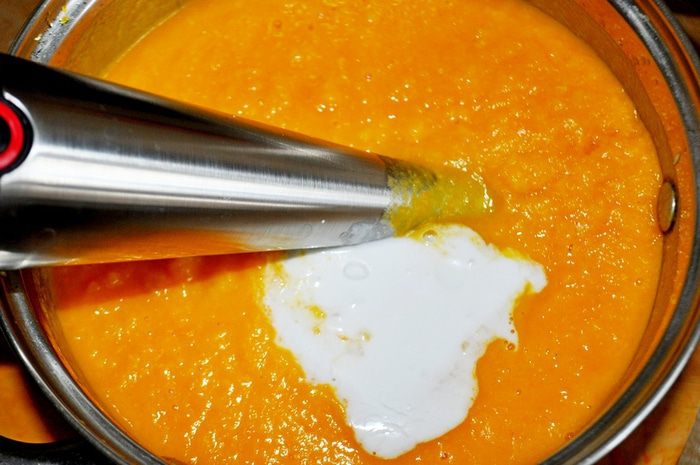 Тыквенный суп в азиатском стиле