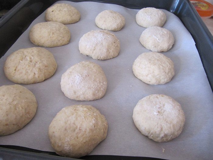 Овсяные булочки