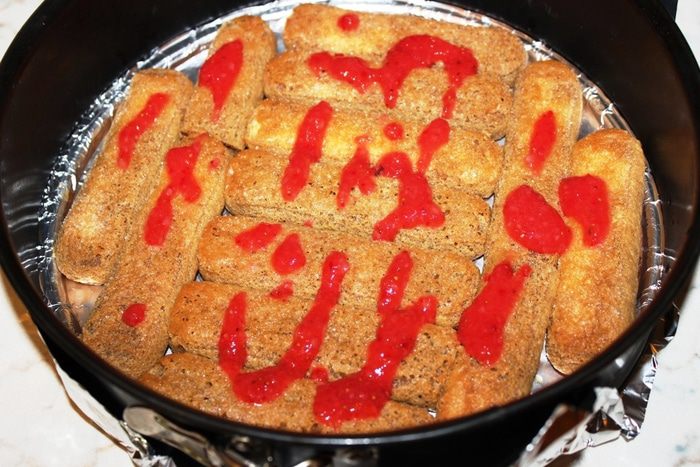 Кофейно-клубничный тирамису