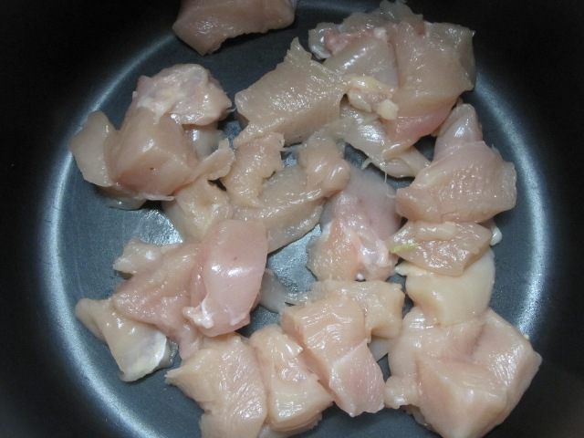 Гречка с курицей и капустой