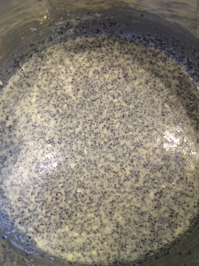 Воздушный кекс с маком