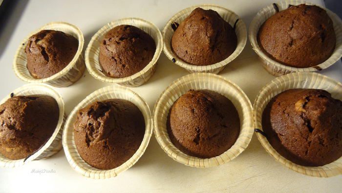 Маффины &amp;quot;Леопардовые лапки&amp;quot;