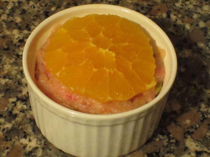 Куриный паштет с оливками и апельсинами