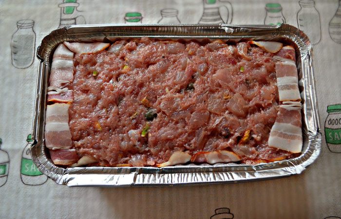 Террин из индейки с фисташками и каперсами
