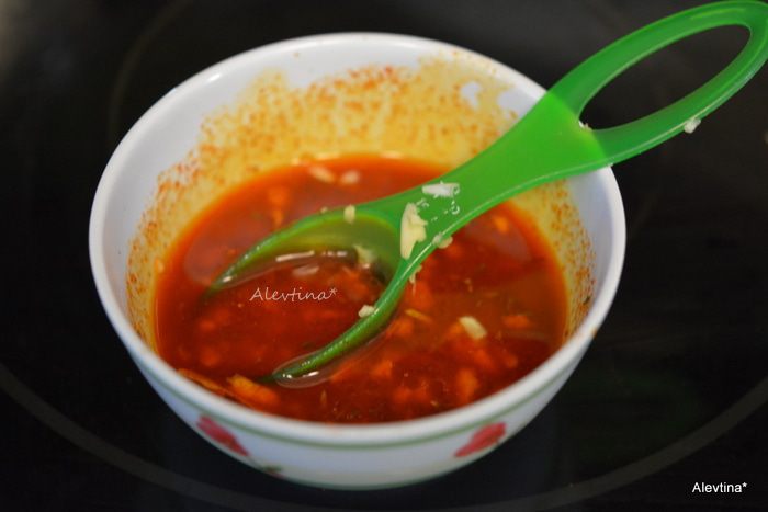 Свинина с зеленой фасолью и овощами