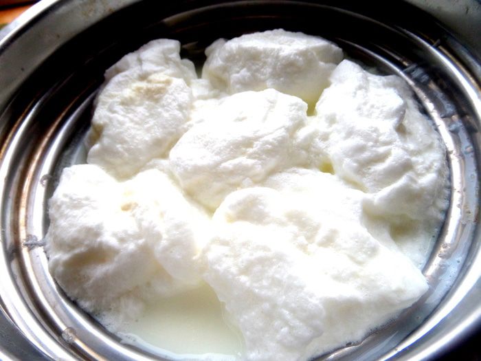 Суп-крем со снежками (Lumepallisupp)