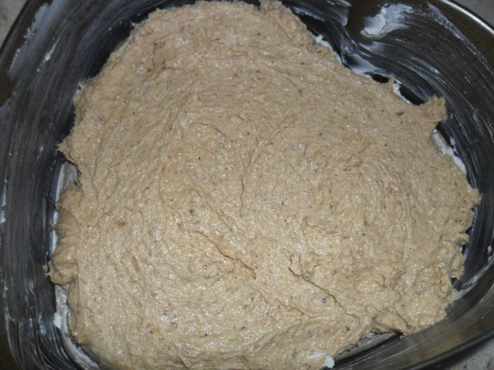 Гречневый торт с творогом 