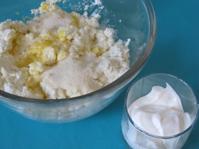 Творожный пирог &amp;quot;Капельки янтаря&amp;quot;