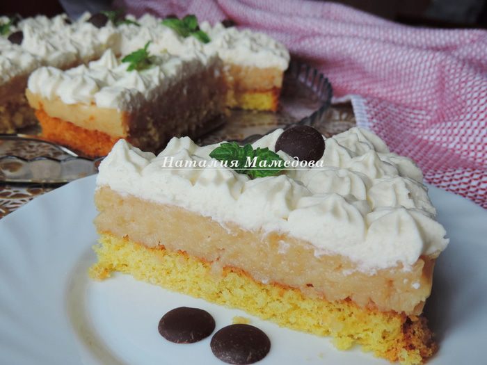 Шведский яблочный торт