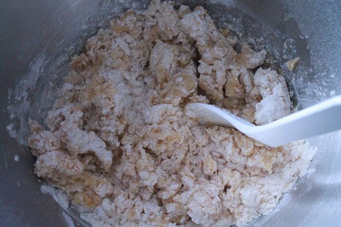 Грибная галета с гороховой мукой