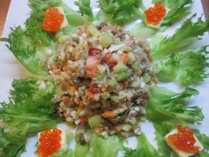 Оливье по-царски