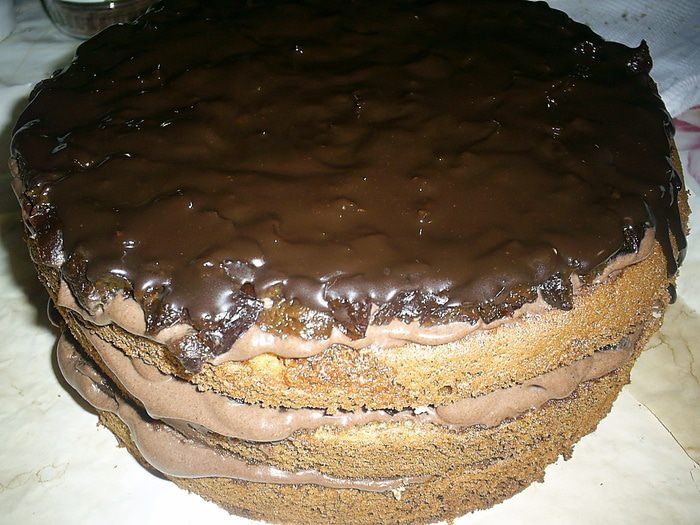 Торт медовый с черносливом &amp;quot;Особенный&amp;quot;