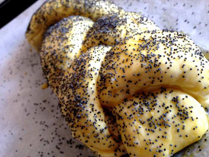 Творожная коса (без дрожжей)