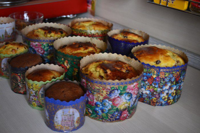 Бездрожжевой шоколадный кулич (пасхальный кекс)