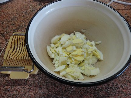 Картофельный пирог с тремя начинками