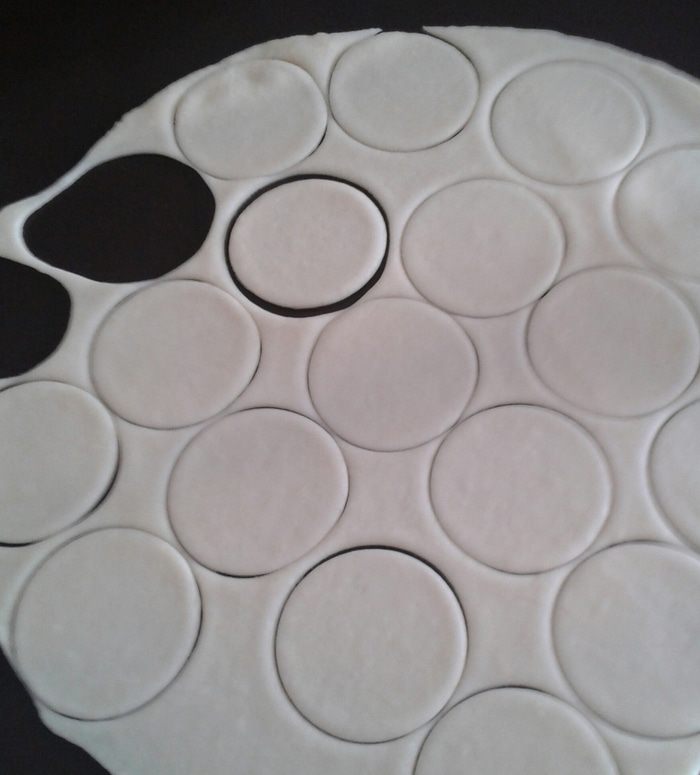 Кундюмы с гречкой и грибами