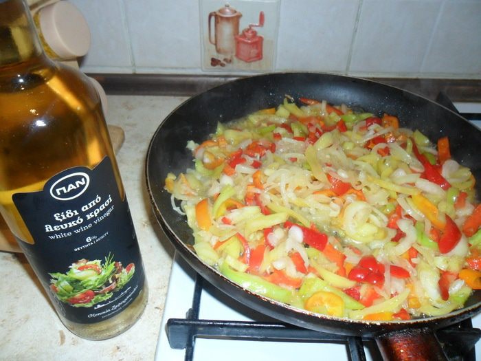 Свиные медальоны с кисло-сладким перцем