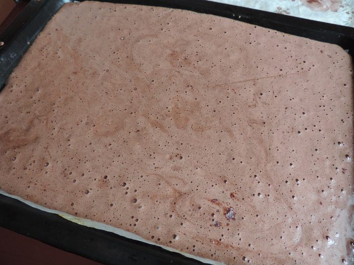 Цукотто (торт-купол) с апельсиновым и шоколадным муссами