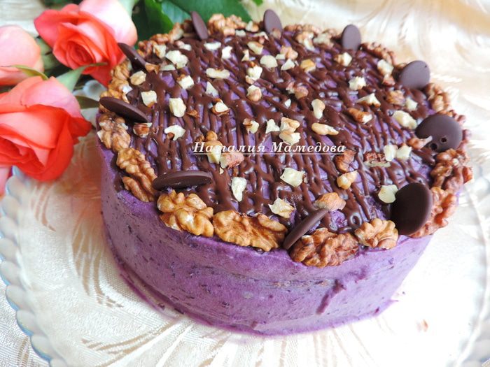 Торт &amp;quot;Сиреневый туман&amp;quot;