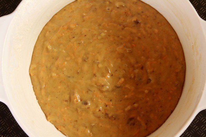 Морковный торт