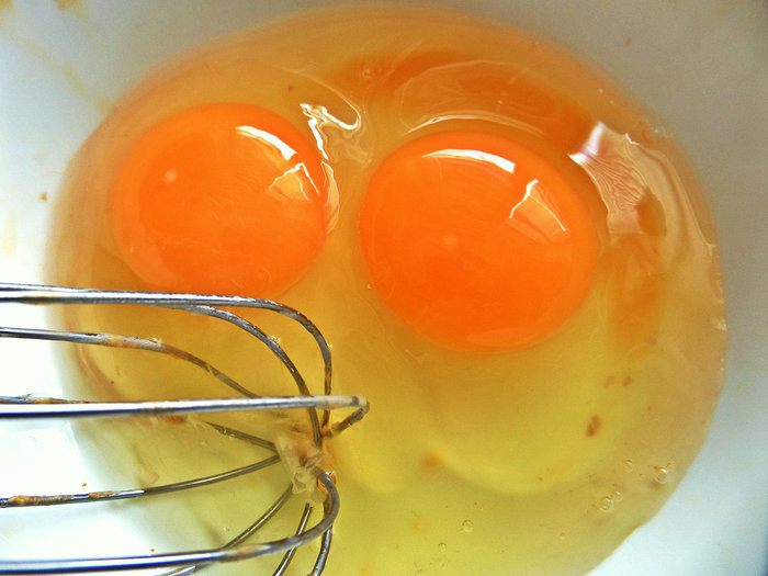 Оладьи из двух продуктов