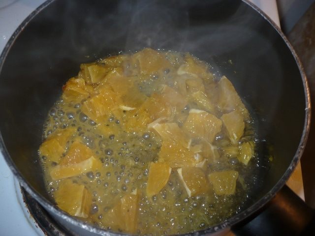 Утиная грудка в апельсиновом соусе