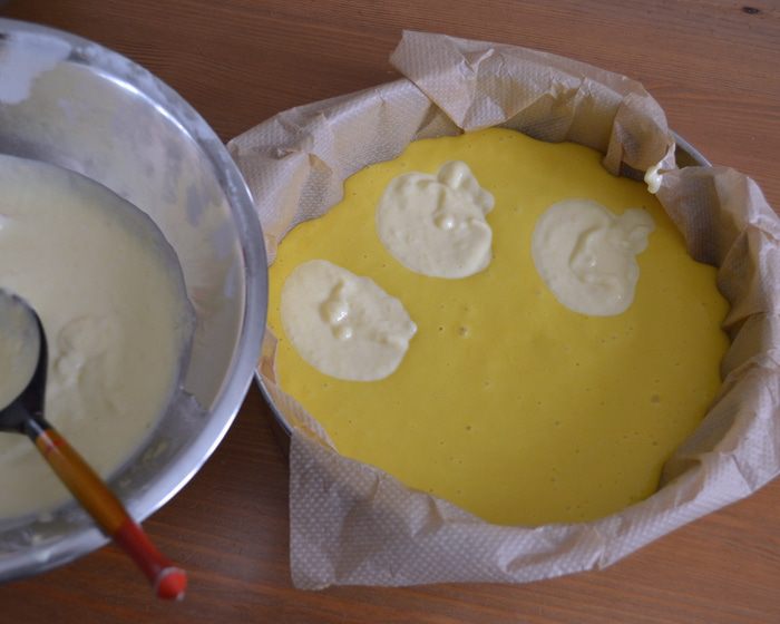 Торт &amp;quot;НУА&amp;quot; с рикоттой и нектаринами