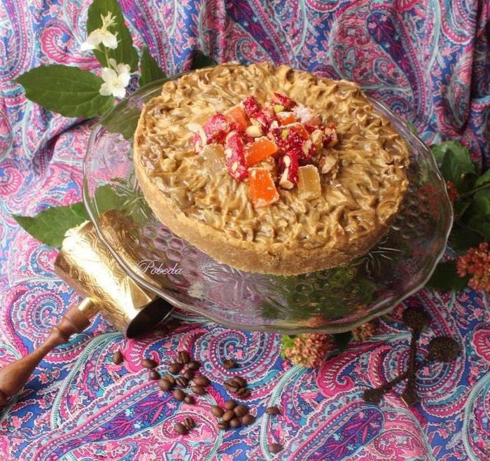 Чизкейк &amp;quot;Халва-кофе-кардамон&amp;quot;