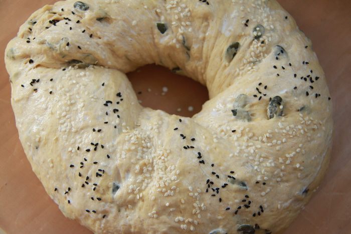 Хлеб &amp;quot;Тыквенное кольцо&amp;quot;