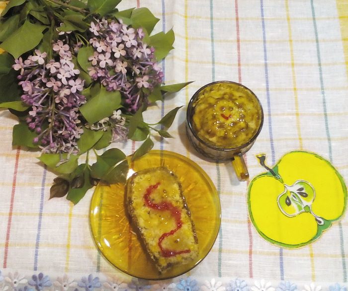 Лёгкие апельсиново-банановые кексы