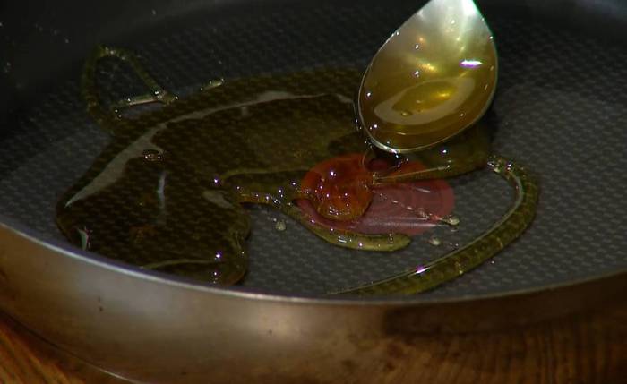 Треска в кисло-сладком соусе 