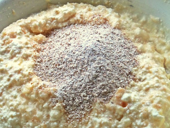 Яблочные вареники (без муки)