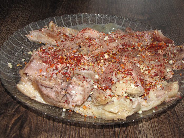 Свиная рулька прессованная