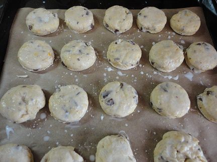 Шоколадно-апельсиновые сконы