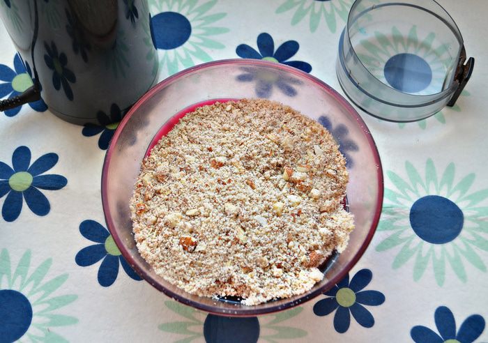 Миндальный пасхальный кулич