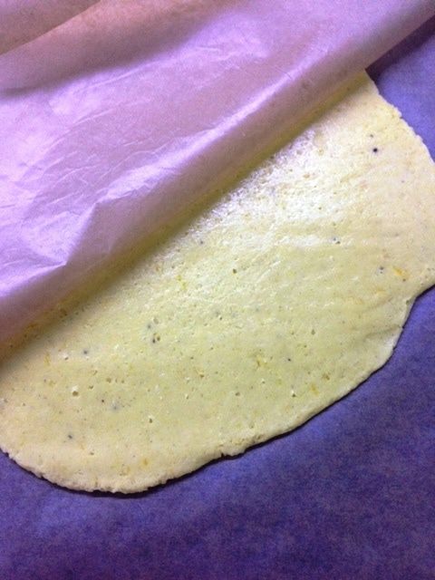 Лимонные колечки с фундуком