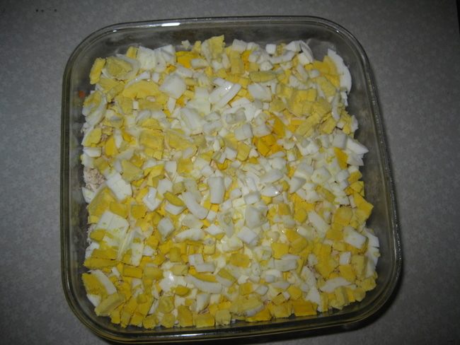 Салат слоеный &amp;quot;Две звезды&amp;quot;