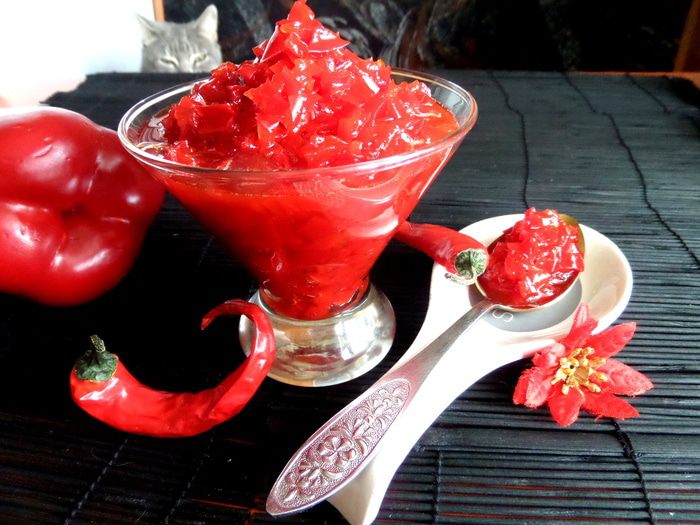 Конфитюр из перцев (Confiture de piment d,espelette)