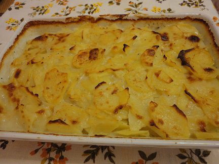 Картофельный гратен