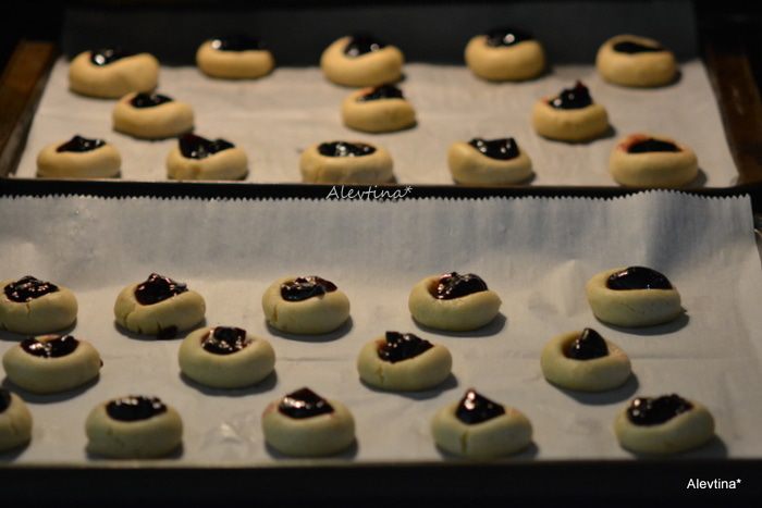 Печенье с джемом