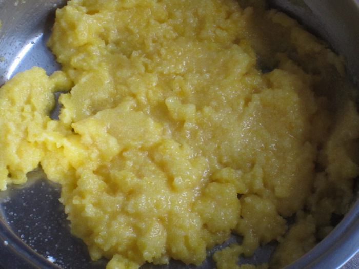 Заварные пончики с апельсиновым кремом 