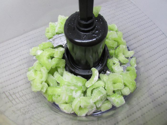 Огуречный лед с мятным сиропом