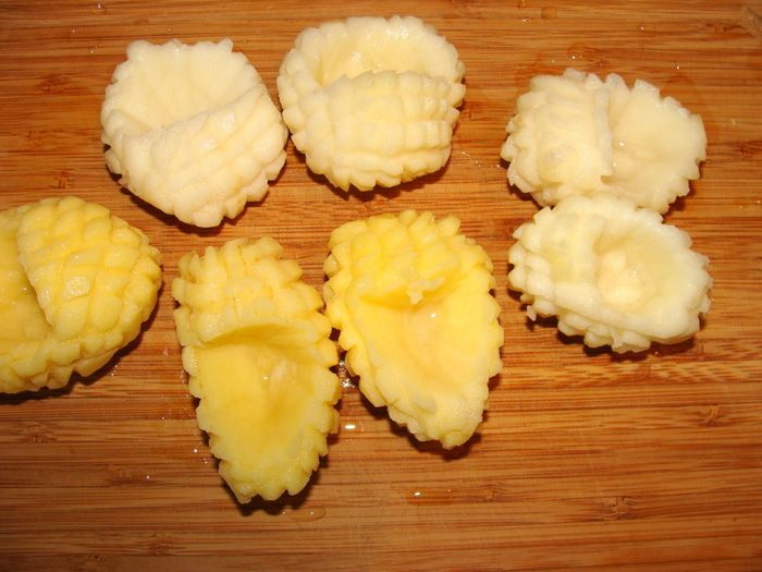 Лапоточки из картофеля с &amp;quot;Махезой&amp;quot;