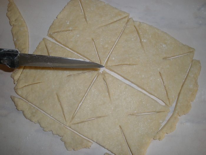 Творожные вертушки с джемом