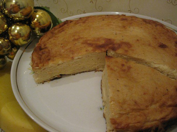 Банановый чизкейк