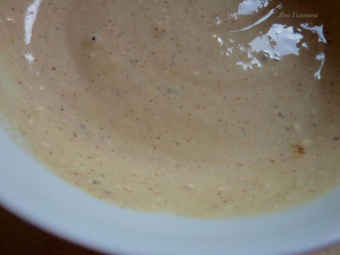 Цветная капуста, запеченная в йогурте с соевым соусом 